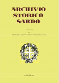 Archivio Storico Sardo - Volume n. XLVI-t.I - Deputazione di Storia Patria per la Sardegna